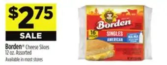 Dollar General Borden Cheese Slices offer