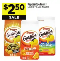 Dollar General Pepperidge Farm Goldfish offer