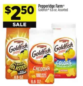 Dollar General Pepperidge Farm Goldfish offer