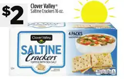 Dollar General Clover Valley Saltine Crackers offer