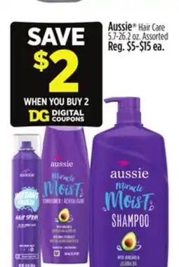 Dollar General Aussie Hair Care offer