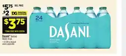 Dollar General Dasani Bottled Water offer