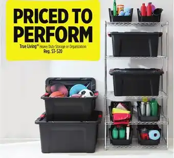 Dollar General True Living Heavy Duty Storage or Organization offer