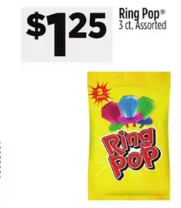 Dollar General Ring Pop offer