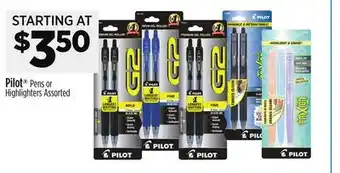 Dollar General Pilot Pens or Highlighters offer
