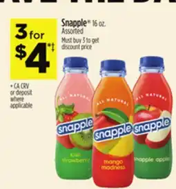 Dollar General Snapple offer