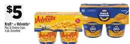 Dollar General Kraft or Velveeta Mac & Cheese Cups offer