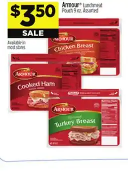 Dollar General Armour Lunchmeat Pouch offer