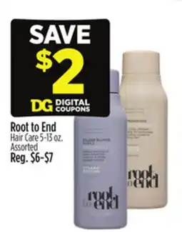 Dollar General Root to End Hair Care offer