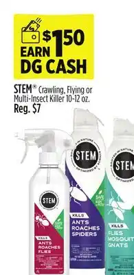 Dollar General STEM Crawling, Flying or Multi-Insect Killer offer