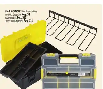 Dollar General Pro Essentials Tool Organization Interlock Organizer offer