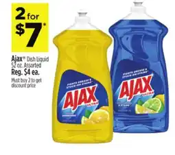 Dollar General Ajax Dish Liquid offer