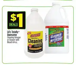 Dollar General LA's Totally Awesome Cleaning Vinegar or Cleaner with Bleach offer