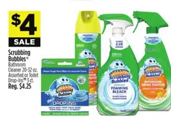 Dollar General Scrubbing Bubbles Bathroom Cleaner or Toilet Drop-Ins offer