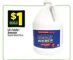 Dollar General LA's Totally Awesome Regular Bleach offer