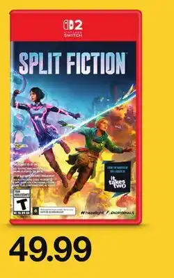 Target Split Fiction offer