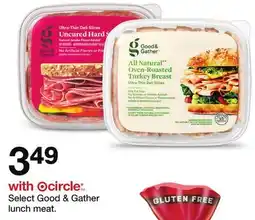 Target Select Good & Gather lunch meat offer