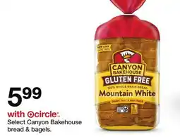 Target Select Canyon Bakehouse bread & bagels offer