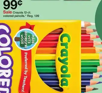 Target Crayola 12-ct. colored pencils offer