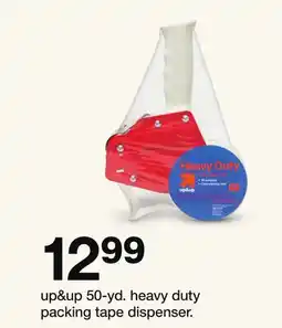 Target up&up 50-yd. heavy duty packing tape dispenser offer