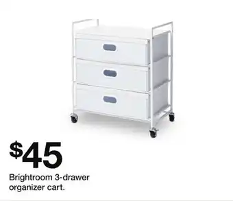 Target Brightroom 3-drawer organizer cart offer