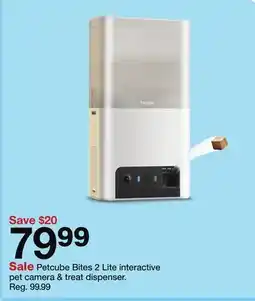 Target Petcube Bites 2 Lite interactive pet camera & treat dispenser offer