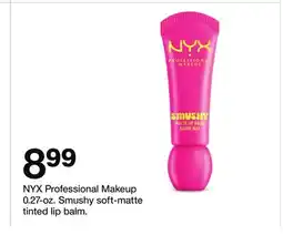 Target NYX Professional Makeup 0.27-oz. Smushy soft-matte tinted lip balm offer