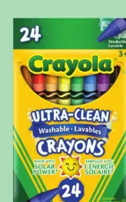 Target Crayola 24-ct. Ultra-Clean washable crayons offer