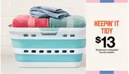 Target Brightroom collapsible laundry basket offer