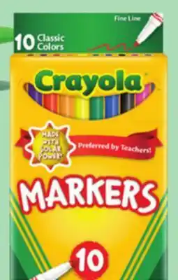Target Crayola 10-ct. fine offer