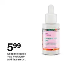 Target Good Molecules 1-oz. hyaluronic acid face serum offer