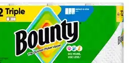 Target Bounty 4-pk. select-a-size paper towels offer