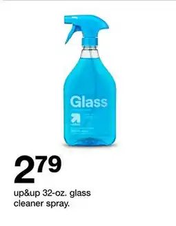 Target up&up 32-oz. glass cleaner spray offer