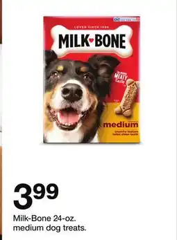 Target Milk-Bone 24-oz. medium dog treats offer
