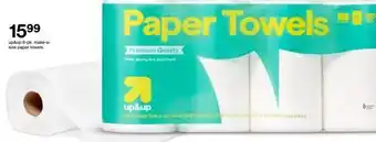 Target 8-pk. make-a-size paper towels offer