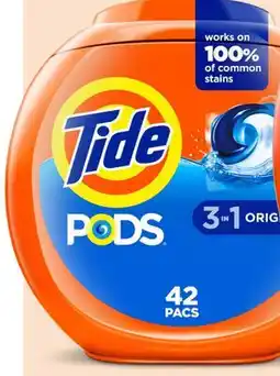 Target Tide Pods 42-ct. laundry detergent pacs offer
