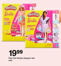 Target Play-Doh Barbie designer doll sets offer