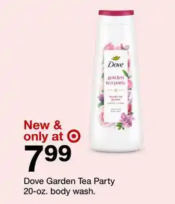 Target Dove Garden Tea Party offer