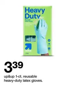 Target up & up 1-ct. reusable heavy-duty latex gloves offer