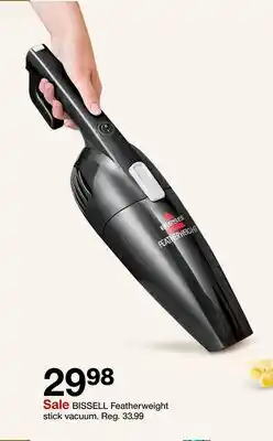 Target BISSELL Featherweight stick vacuum offer