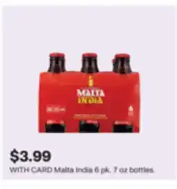 CVS Malta India 6 pk. 7 oz bottles offer
