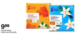 Target Good & Gather single cup coffee pods offer