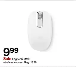 Target Logitech M196 wireless mouse offer
