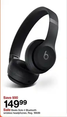 Target Beats Solo 4 Bluetooth wireless headphones offer