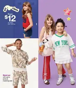 Target art class kids' clothing offer