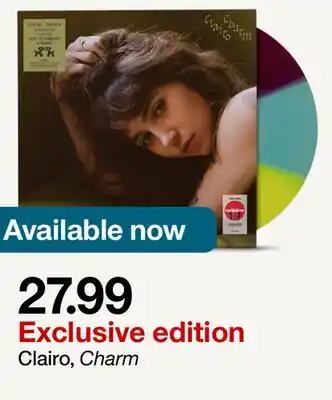 Target Clairo, Charm offer