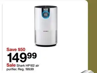 Target Shark HP102 air purifier offer