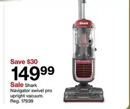 Target Shark Navigator swivel pro upright vacuum offer