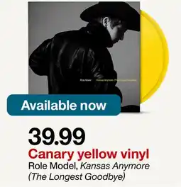 Target Canary yellow vinyl offer