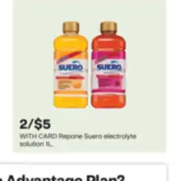 CVS Repone Suero electrolyte solution 1L offer